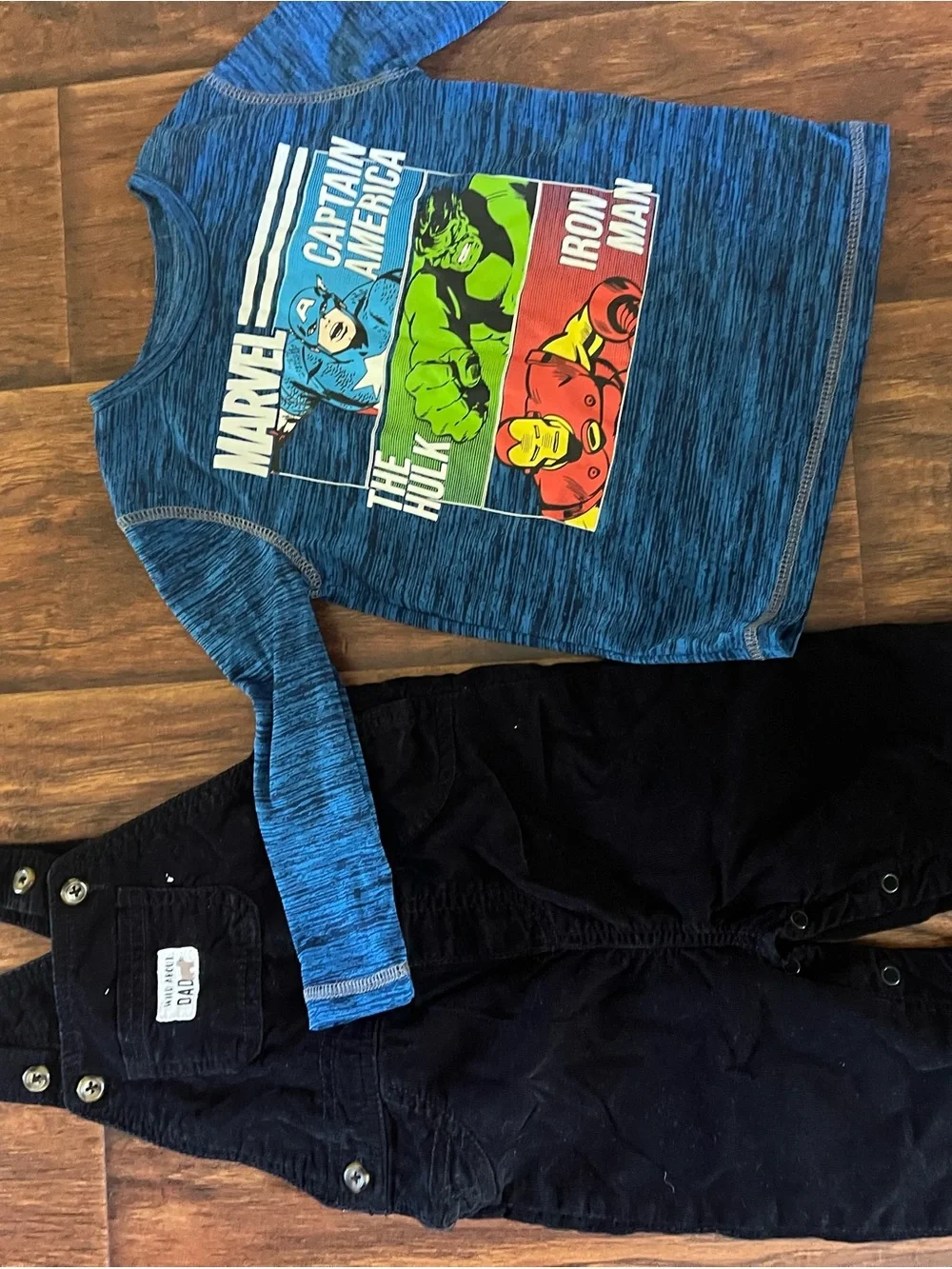 GAP Red and Black Plaid Button-Down Shirt for Kids